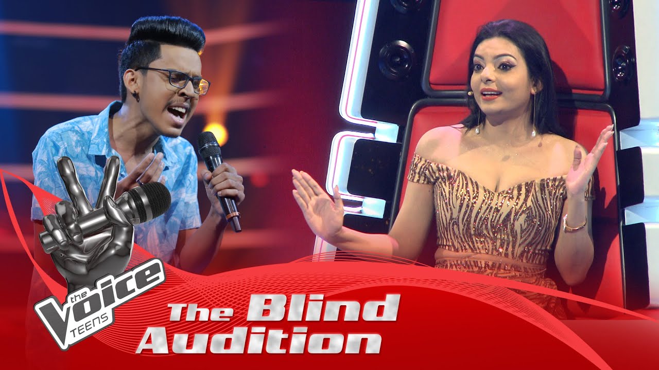 Thakshila Ravinda | Chakithaya (චකිතය) | Blind Auditions | The Voice Teens Sri Lanka