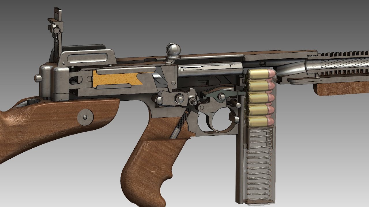 Thompson Submachine Gun | How It Works