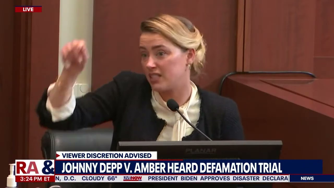 Amber Heard: Johnny Depp sexually assaulted me with bottle | LiveNOW from FOX