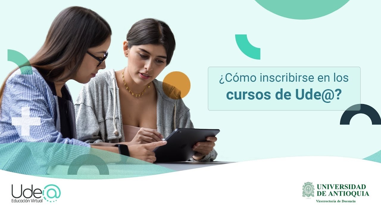 ¿Cómo inscribirse en los cursos de Ude@?
