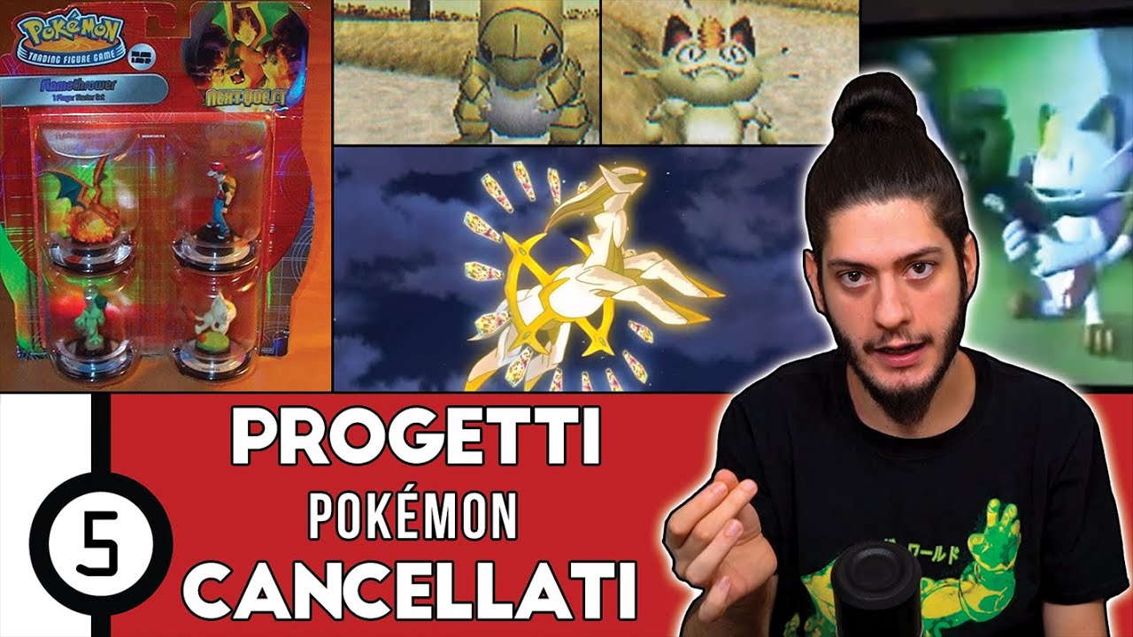 Cinque PROGETTI Pokémon CANCELLATI!