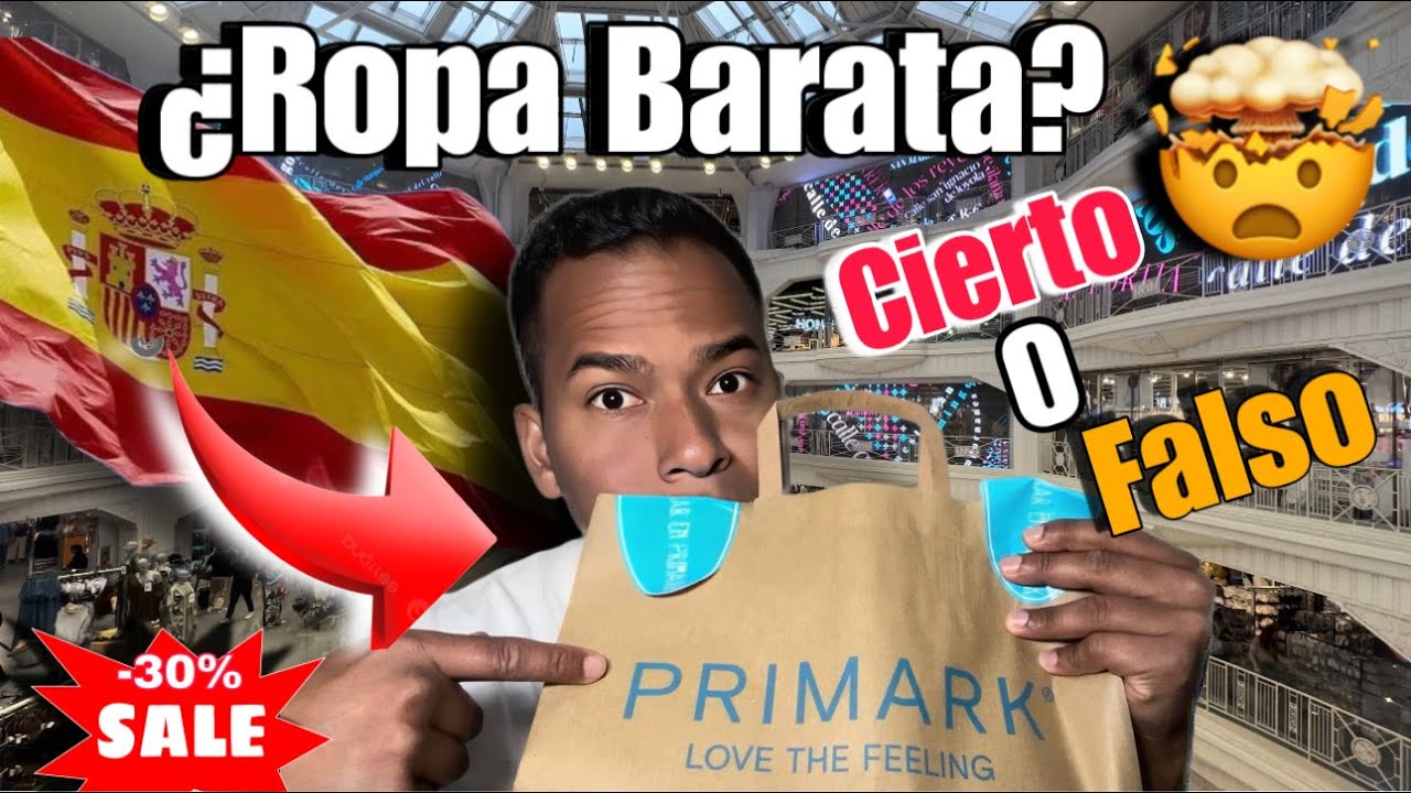 Tienda de Ropa BARATA en Madrid  👕🩳/ 2025🤩 | PRIMARK