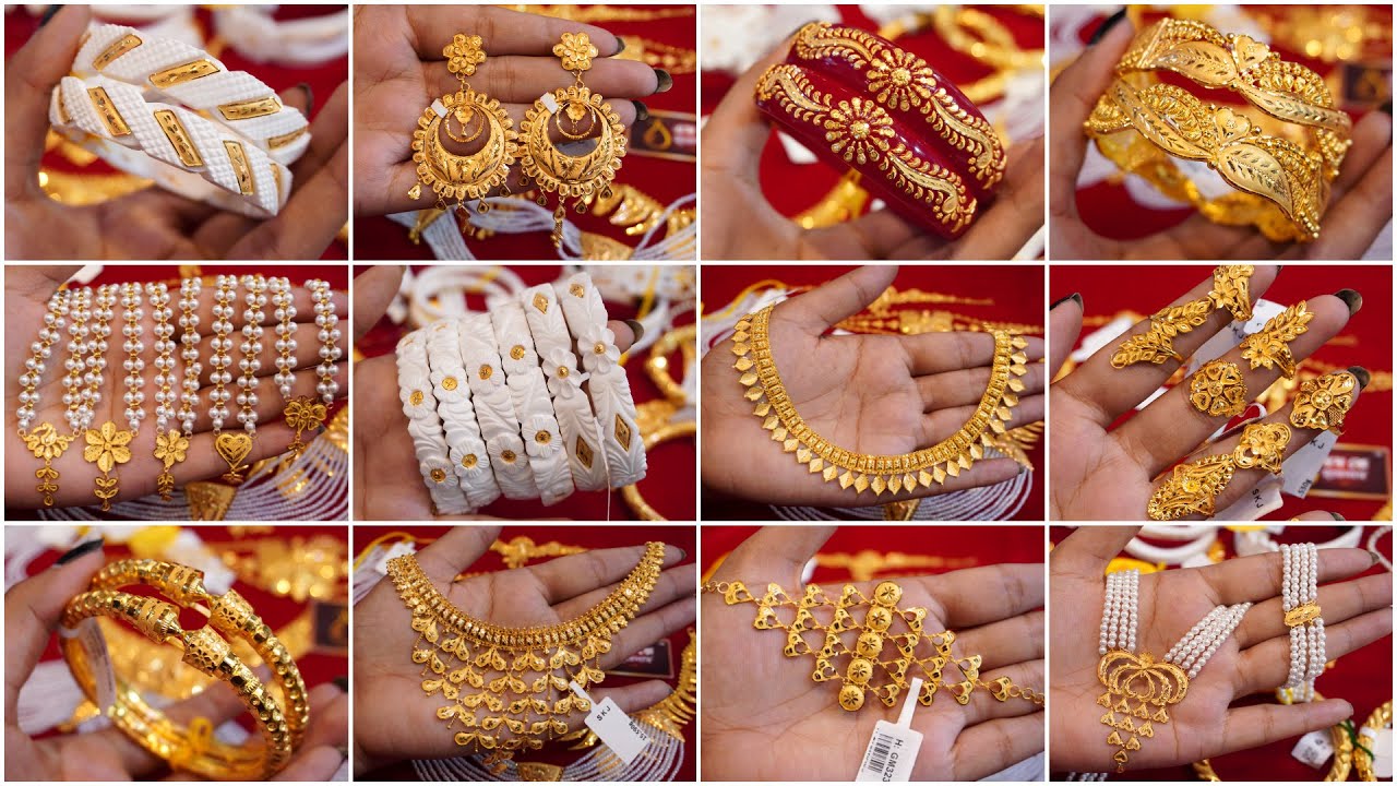 DHAMAKA🔥 Matro 1 Gram theke Halka Necklace/Bala/Sakha/Pola/Top Earrings/Kanbala/Chain 29