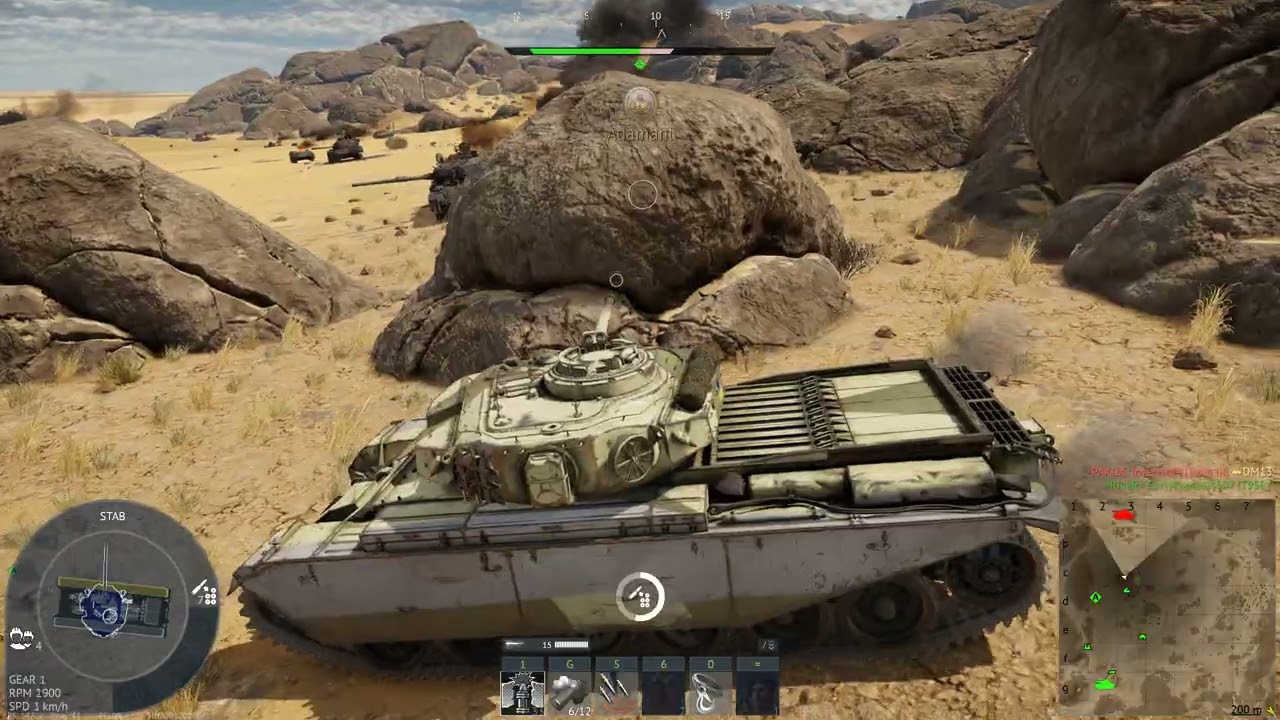 7 kills and 5 assists - British Centurion in BR 7.7