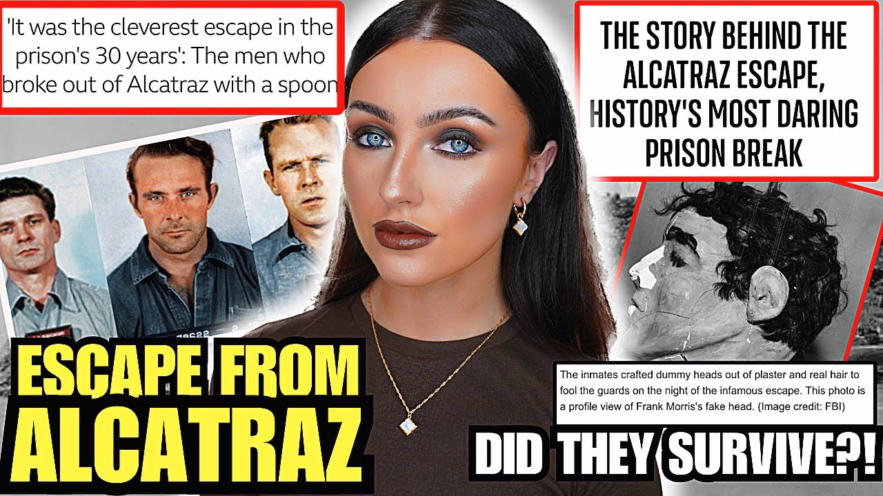 The 1962 ESCAPE FROM ALCATRAZ:  The three men who escaped the 'INESCAPABLE' Prison... using spoons!