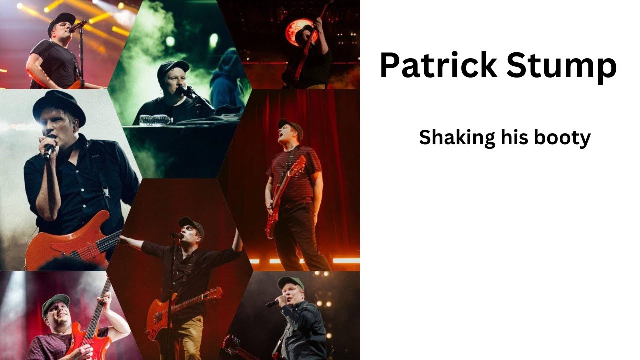 Patrick Stump - Shaking his booty