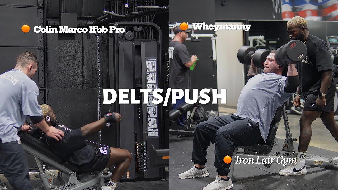 Shoulder Day with IFBB Pro Colin Marco | 3D Delts, Rear Delt Flys & Shoulder Press for Mass