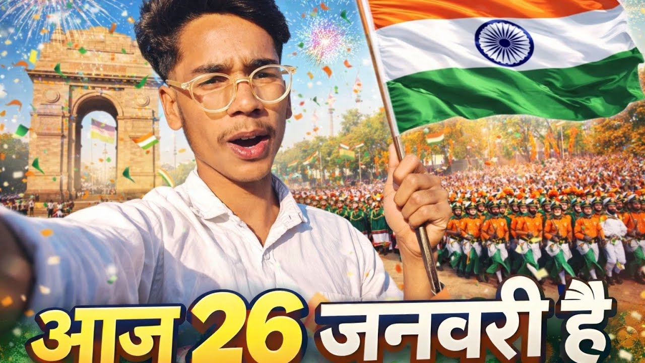 Aaj 26January hai 🎉