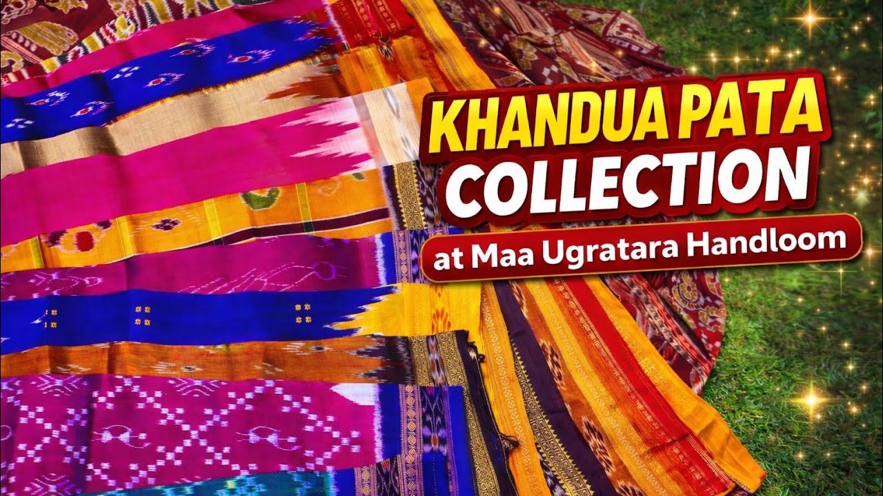 |Exclusive Khandua Pata Saree Collection | Online Order Available ||Maa Ugratara Handloom||