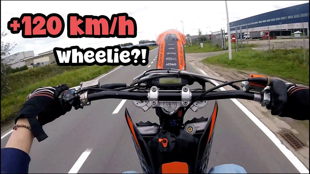 RIDE TO STUNTSPOT | KTM EXC 125 | RAW | Wheelies