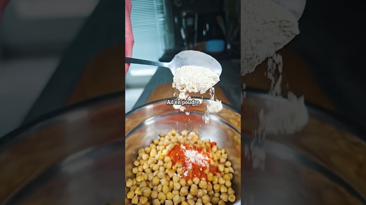 Snack healthy ! Pois chiches grill&eacute;s pour l'ap&eacute;ro !