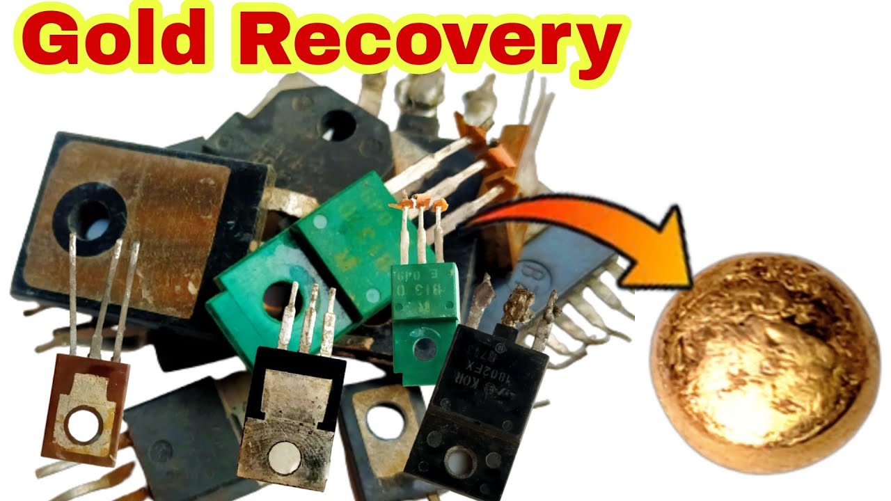 Gold recovery from three legs transistor/Gold Recovery/gold recovery from transistors 