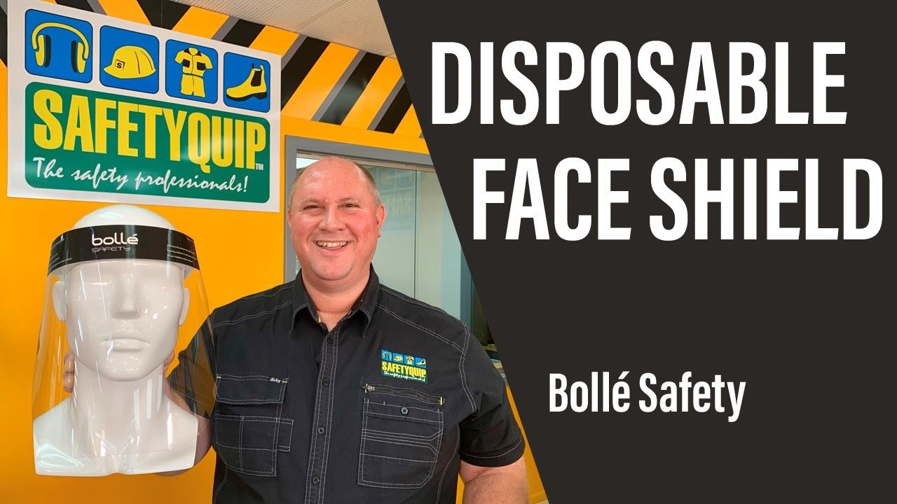 Boll&eacute; Disposable Face Shield DFS3 & DFS4