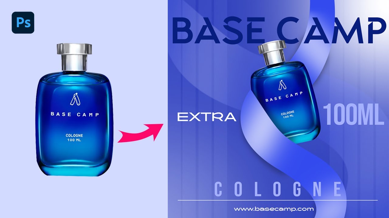 Perfume Product Manipulation in Photoshop| Design Wolf #photoshoptutorial #manipulation