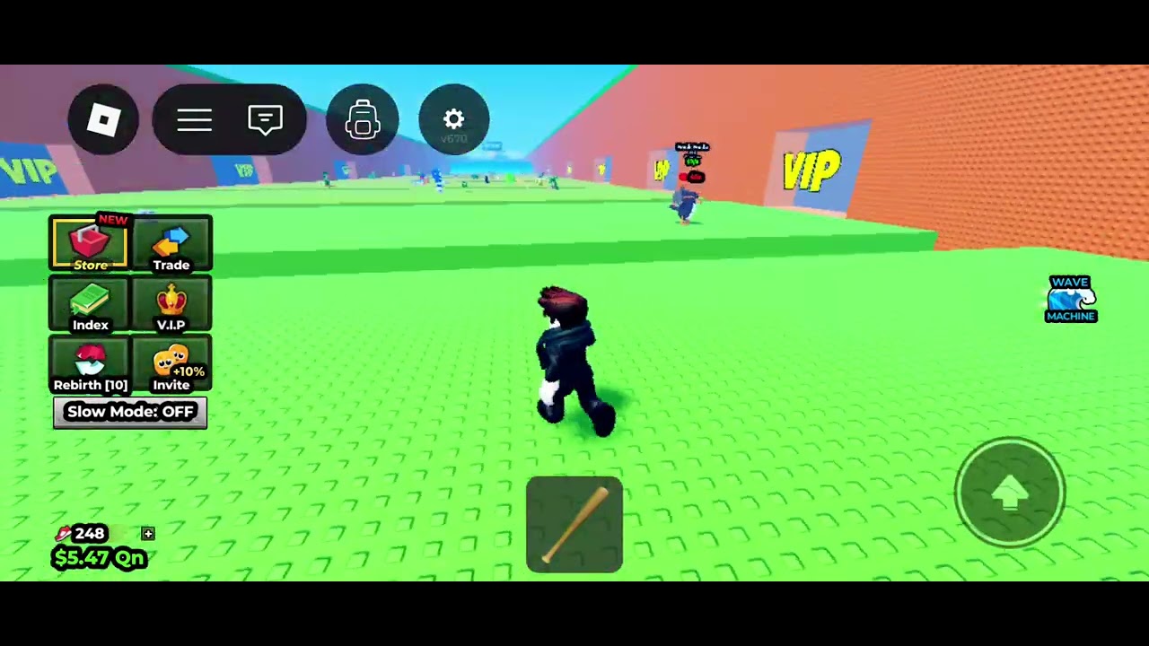 I play escape the t tsunami for brainrots with my freind