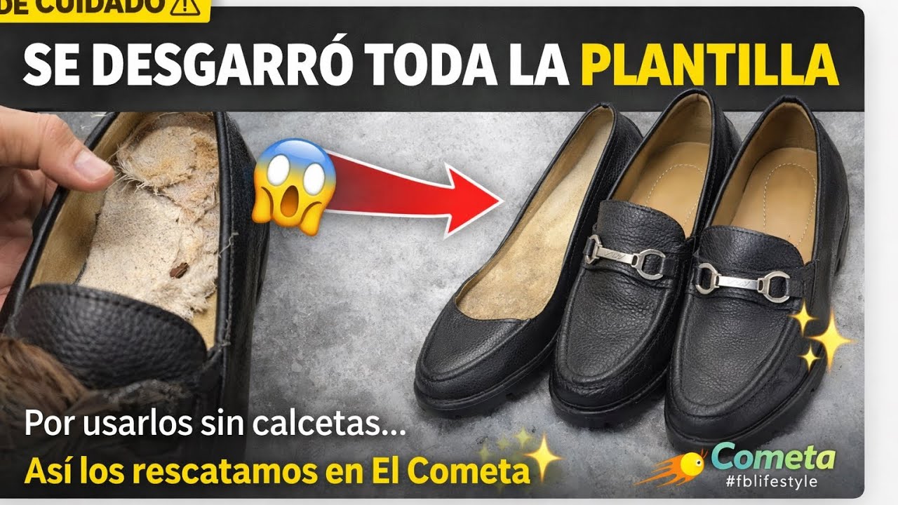 👞💥 LE ARRANCÓ LA PLANTILLA A SUS ZAPATOS