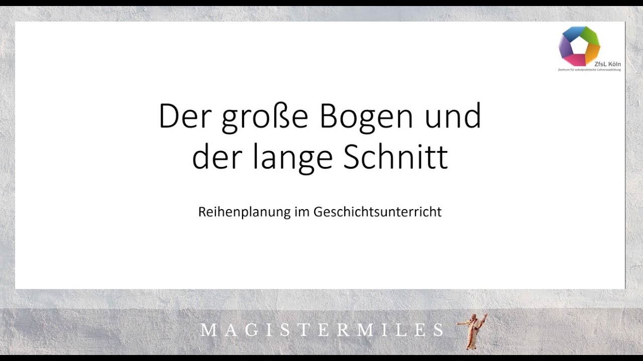FSG 2025 Reihenplanung im Geschichtsunterricht
