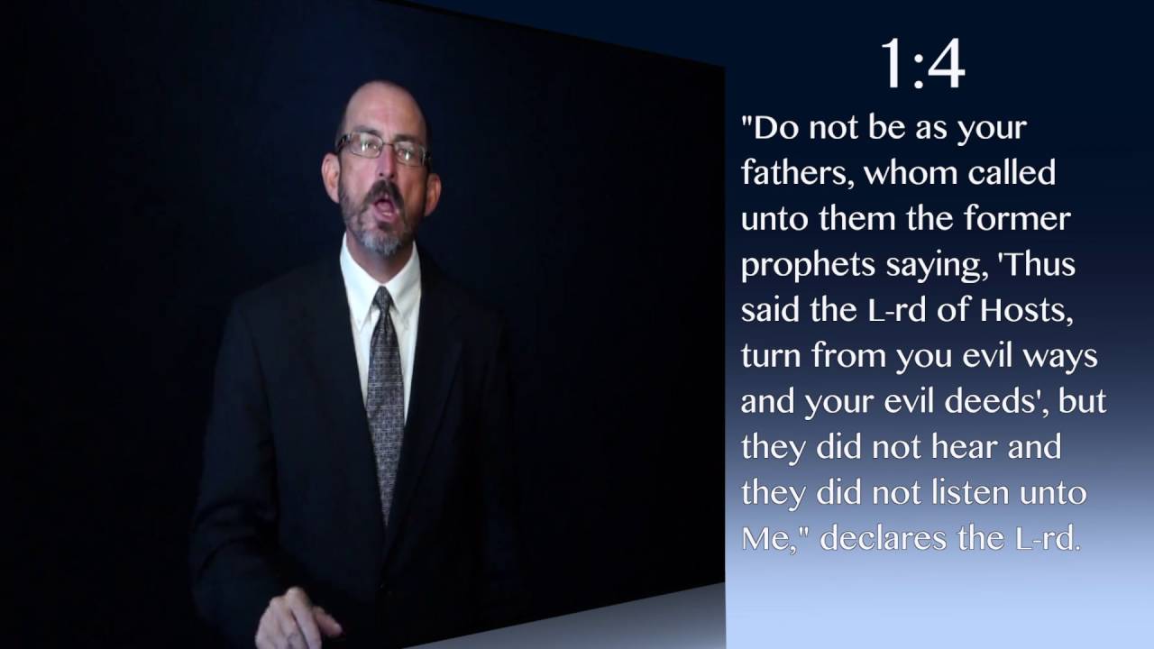 Dr. Baruch Korman: Zechariah Chapter 1
