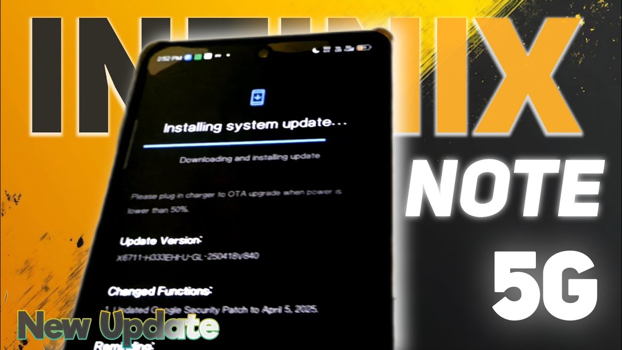 Infinix Note 30 5g New Update  | May 2025 | @techforever-d4o