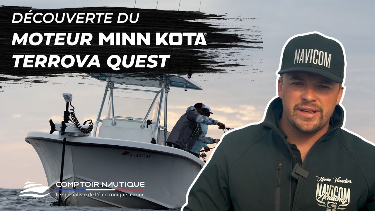 Une r&eacute;volution : Moteur Minn Kota Terrova Quest - Comptoir Nautique