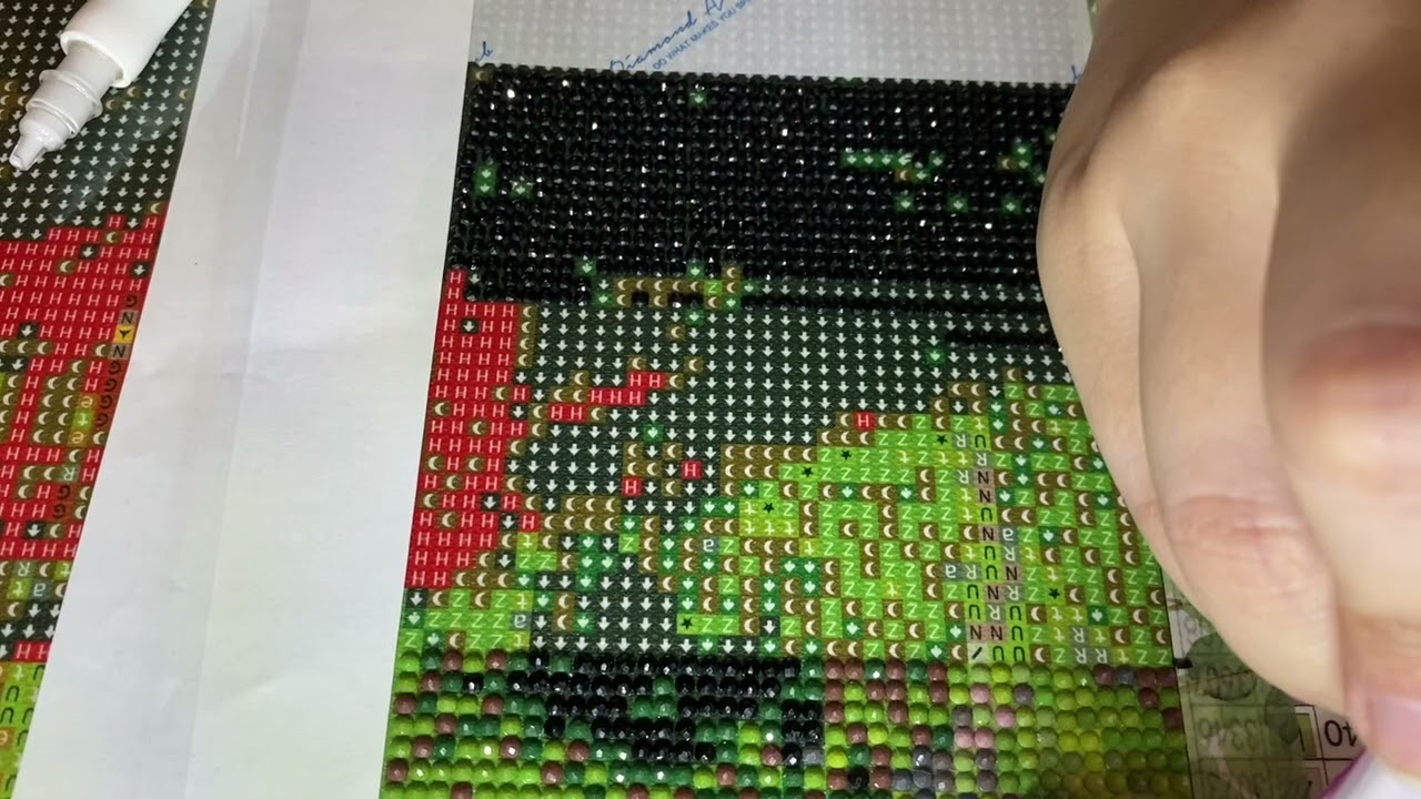 Diamond Painting ASMR ROUND DRILLS COMPILATION | Real time | No talk | relaxing and satisfying