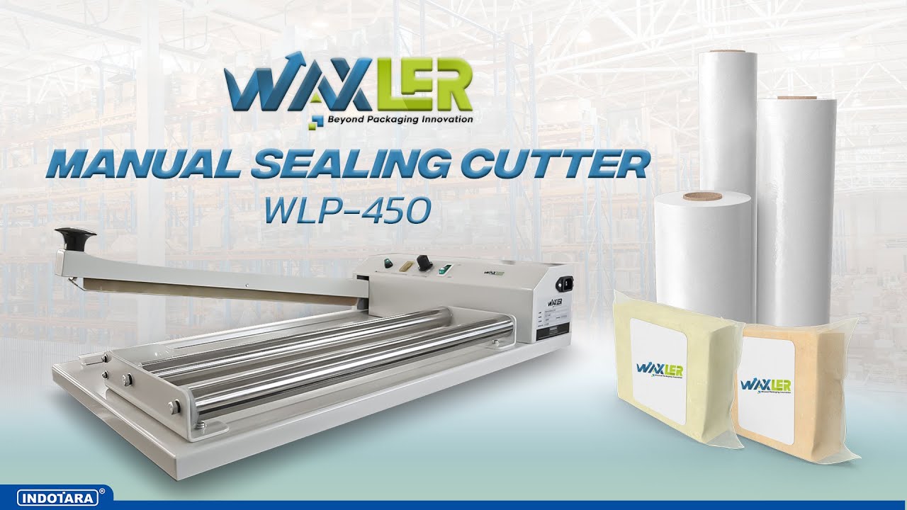JUAL MESIN PEMOTONG DAN PEREKAT PLASTIK SHRINK BEST QUALITY - WAXLER MANUAL SEALING CUTTER WLP-450