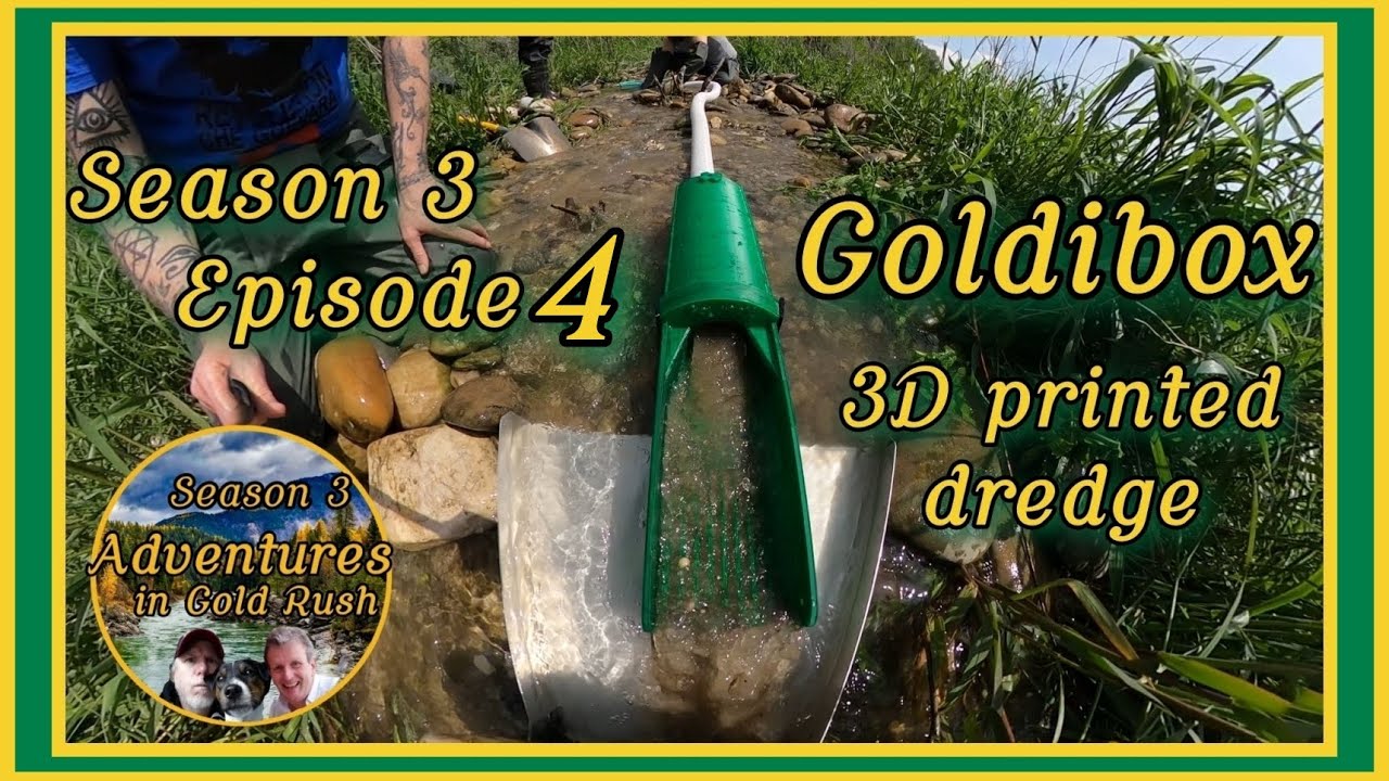 Adventures in Gold Rush Goldibox 3D printed Dredge (SE03EP04)