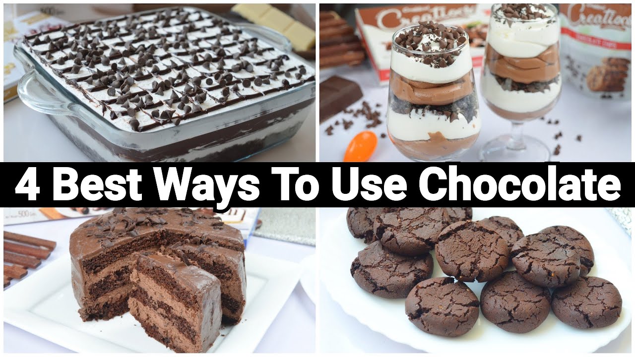4 Best Recipes For Chocolate Lovers by (YES I CAN COOK)