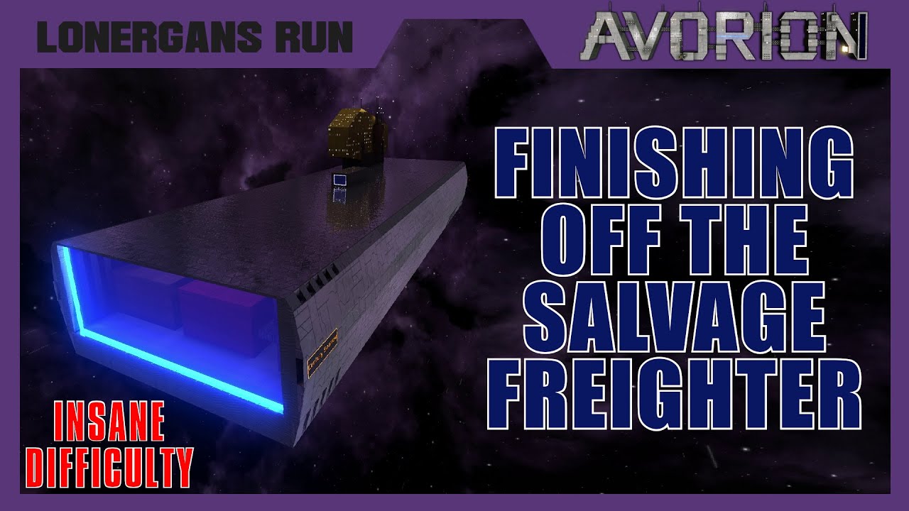 Avorion &mdash; Завершение строительства нового грузового судна