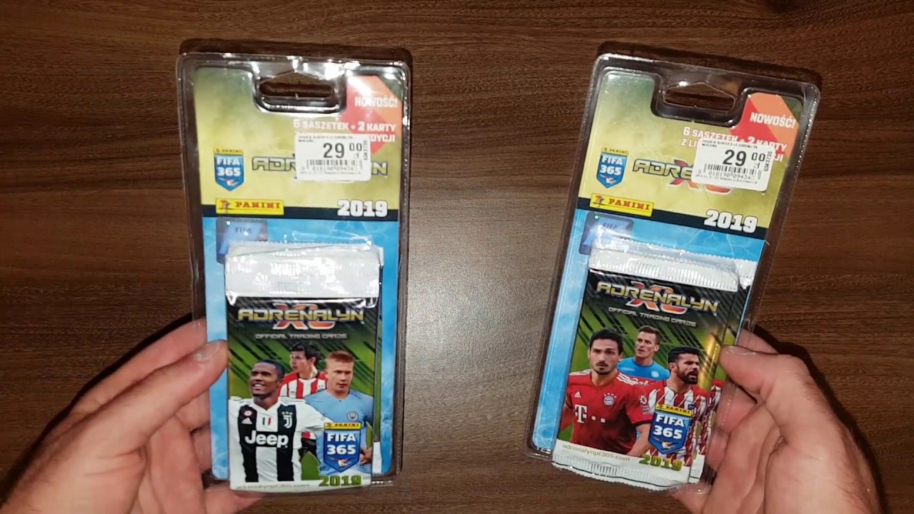 PANINI FIFA 365 2019 - NOWOŚĆ!!! BLISTERKI ZE SMYKA - CZY SĄ LIMITKI LEGII I LECHA W ŚRODKU???