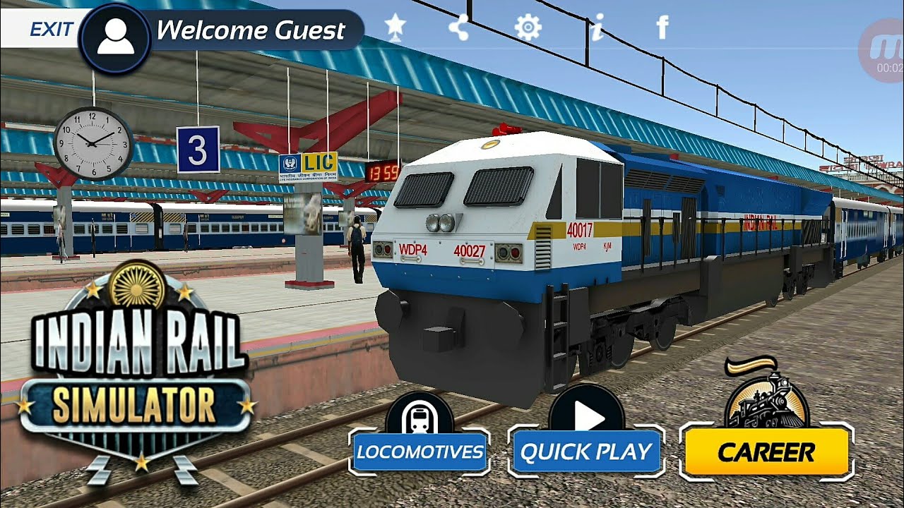 Indian Train Simulator 2018 Free - by Racing Games Android | Android Gameplay |