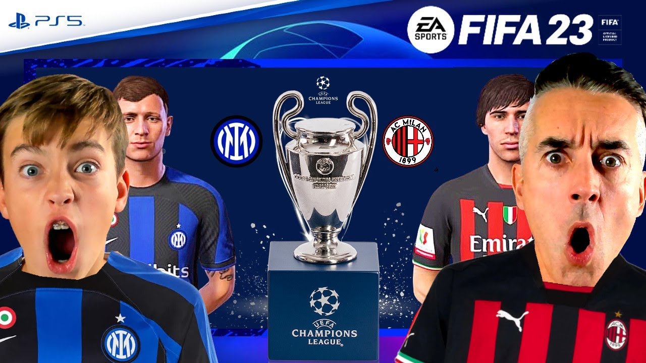 INTER vs AC MILAN - SEMIFINALES CHAMPIONS LEAGUE - FIFA 23