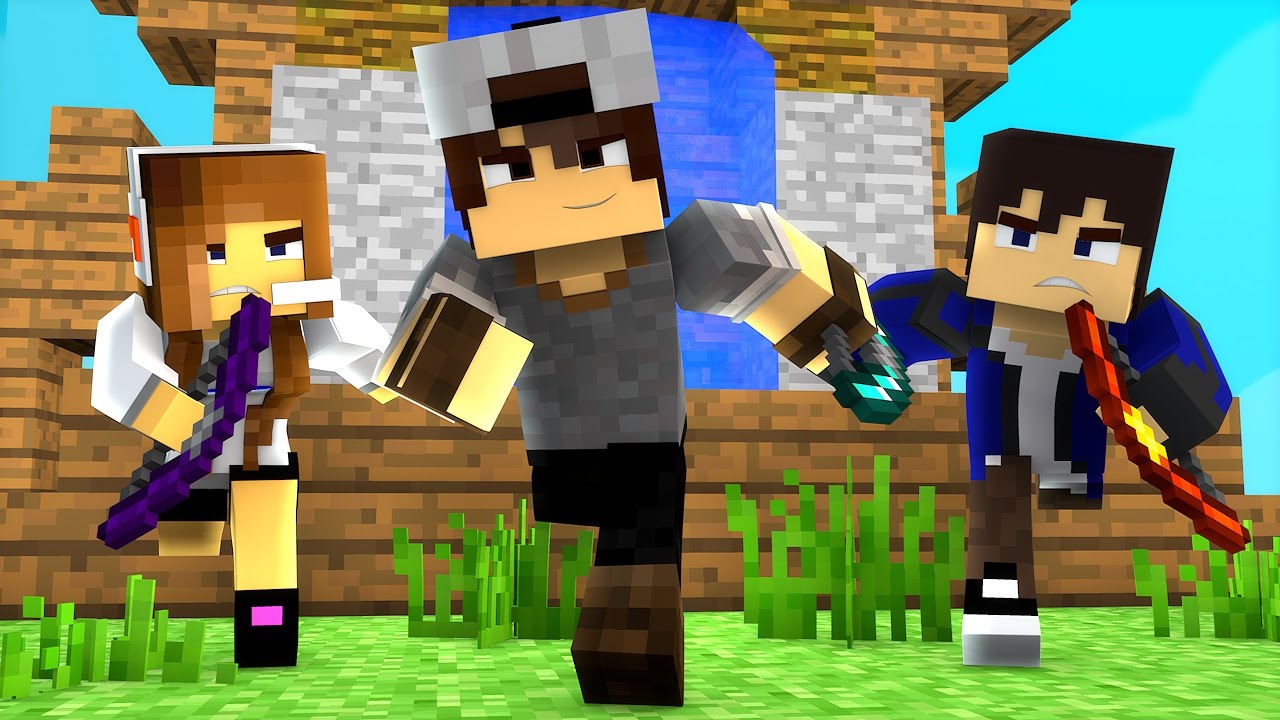 Minecraft: CORRIDA PVP - ARQUEIROS!