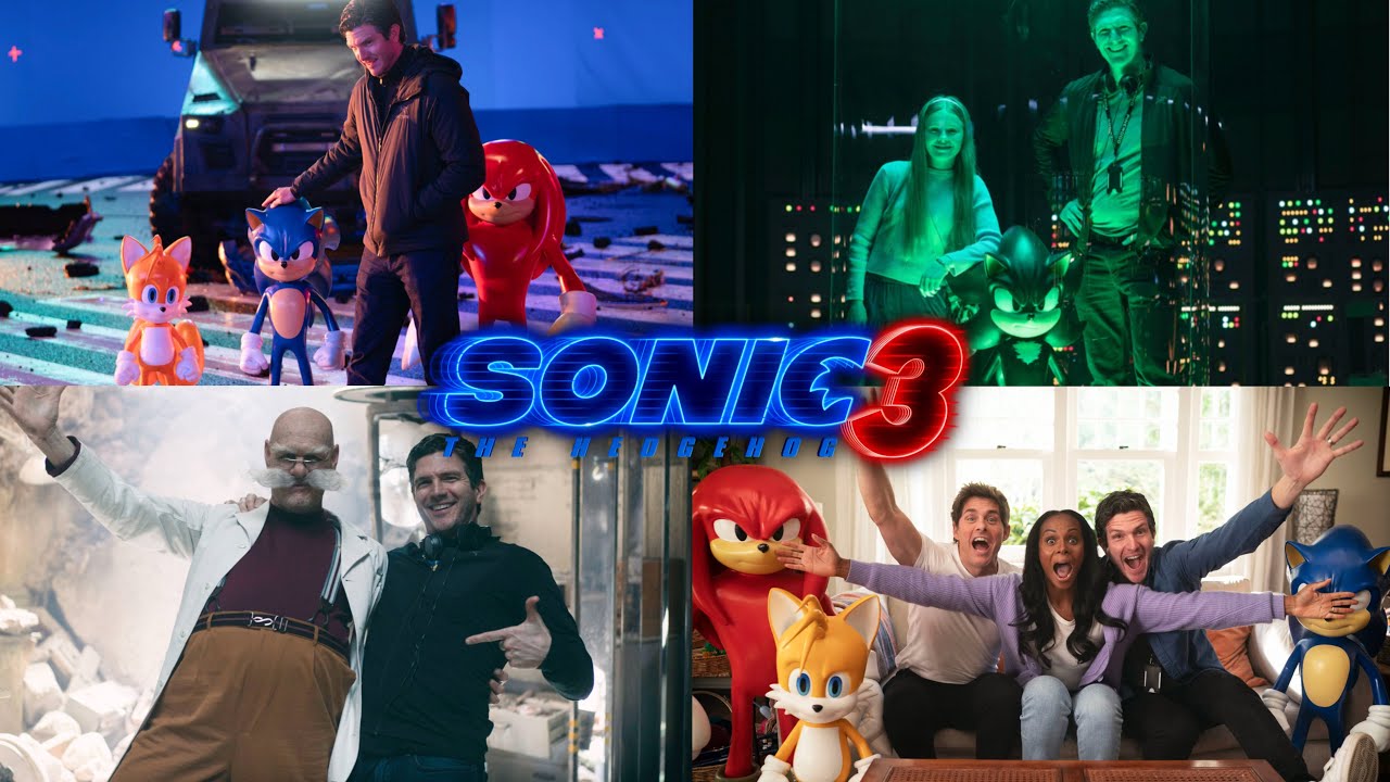 NEW Sonic Movie 3 SET PHOTOS REVEALED!! (10+ Set Photos!!)