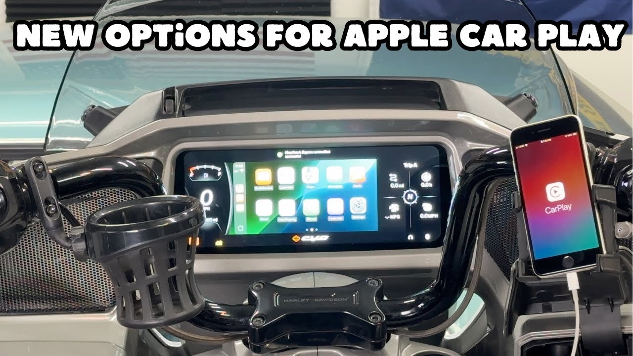 Возможности CarPlay для нового Harley Davidson