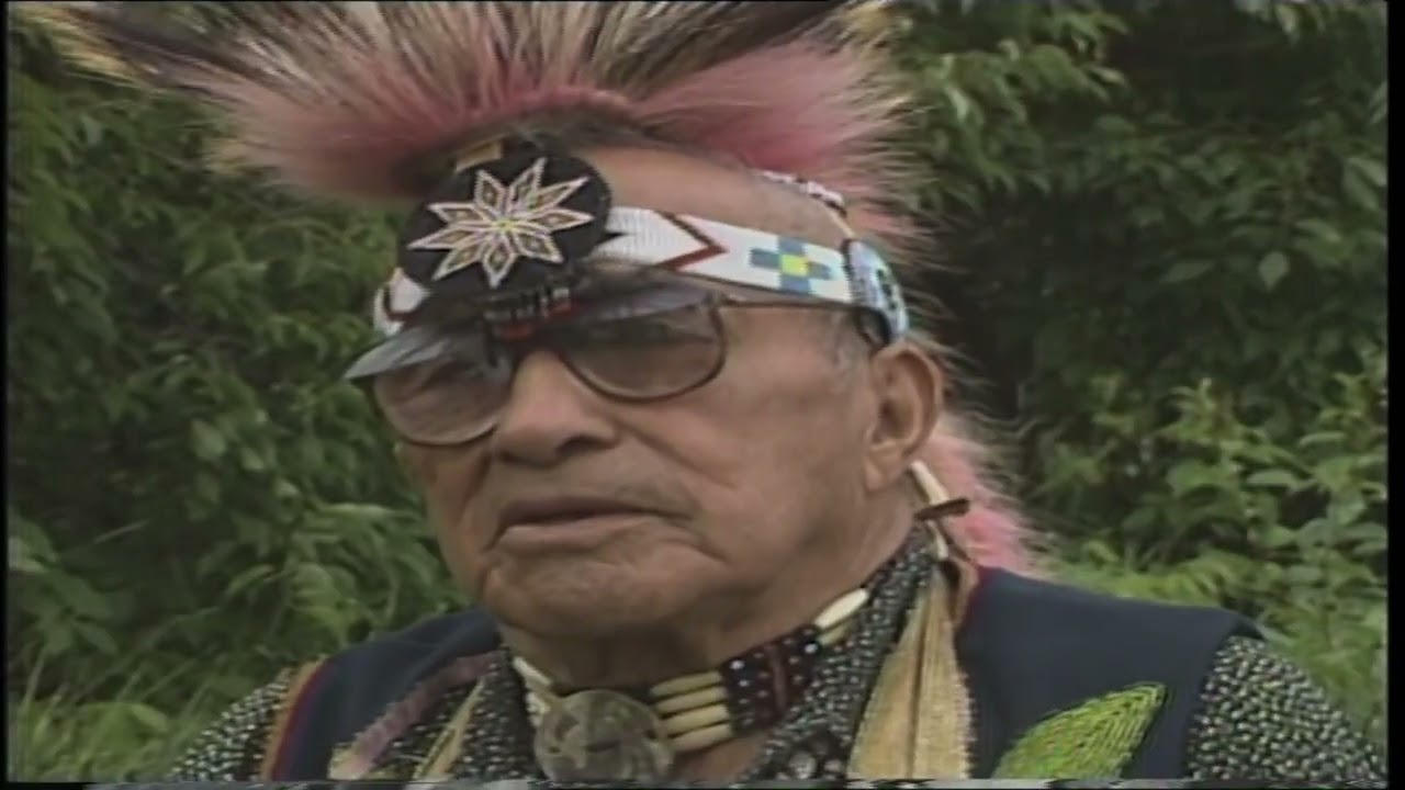 Potawatomi Elder Nelson Sheppo speaking Potawatomi