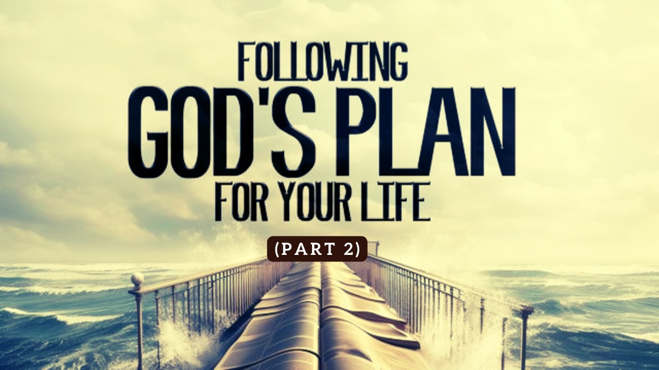 FOLLOWING GOD'S PLAN FOR YOUR LIFE (Part 2) | Feyi Abraham Adesanya