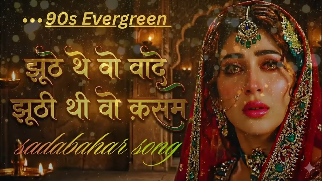 Jhoothe The Wo Waade | Jhoothi Thi Kasam | Broken Heart Melody | 90s Bollywood Song 2026 