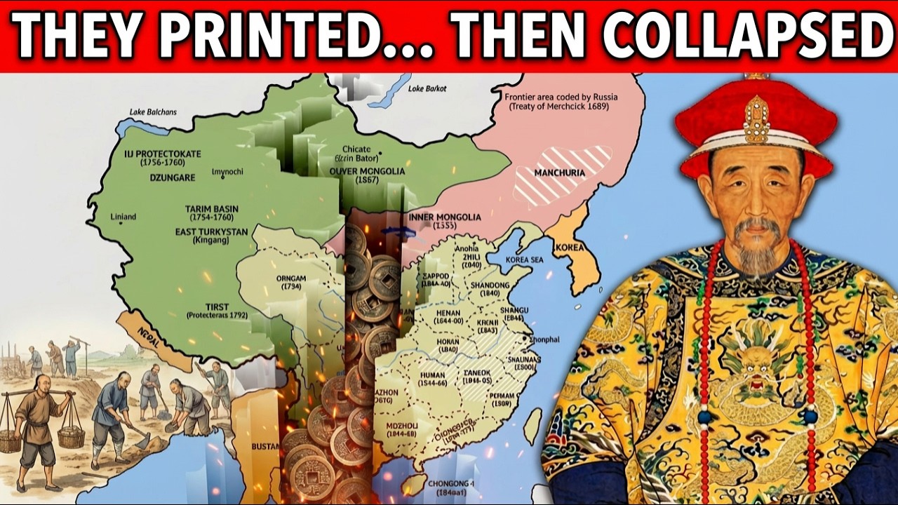 How Printing Money Destroyed China’s Last Empire (The Qing Dynasty Collapse)