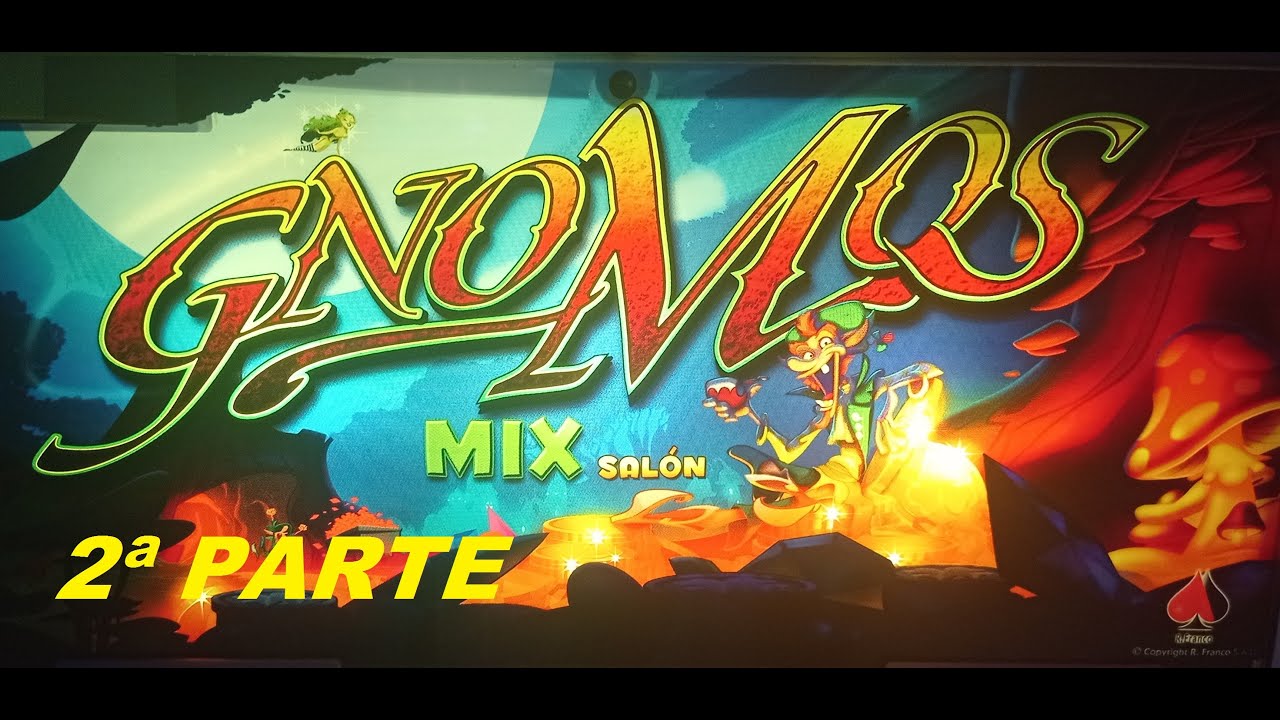 Tragaperras - Slots - R Franco - Gnomos Mix 1000 - JUGANDO A TOPE A 5 BONOS (2a PARTE)