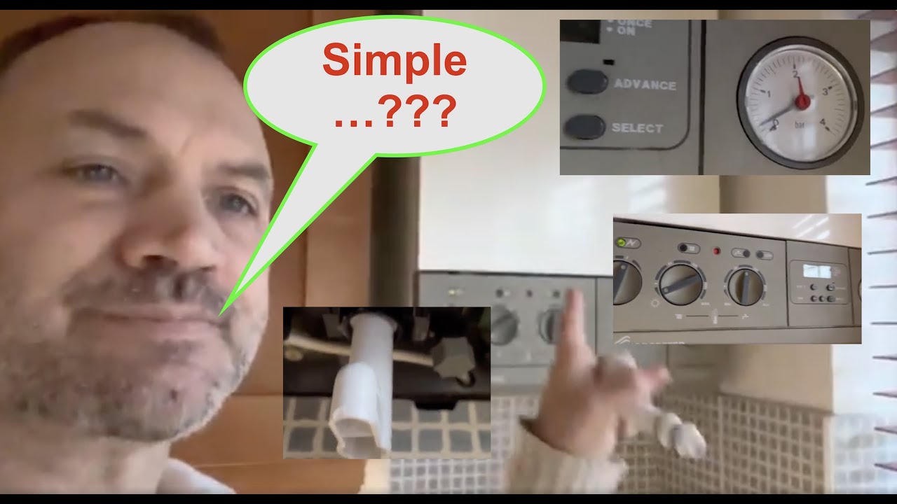 How to fill up water on a Worcester Bosch 28 CDI Combination Boiler @paulcruse #gas #boiler #heating