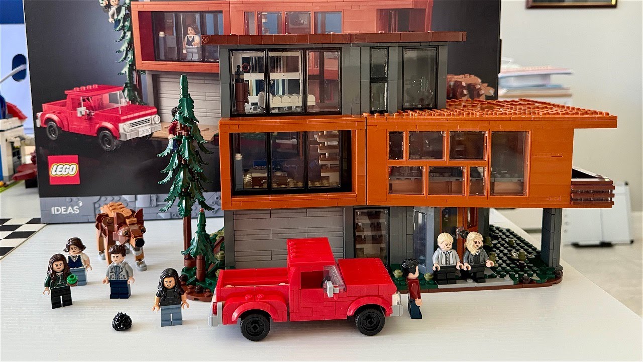 Lego Twilight The Cullen House Review and Build - Lego Ideas Set 21354