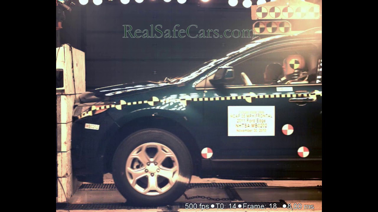 Ford Edge (2010-2014) Crash Tests (Side-Pole, Front, Side)