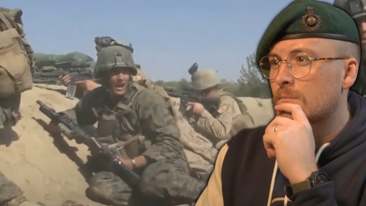 Royal Marine Reacts To BRITISH SAS AND US MARINES IN FIREFIGHT WITH TALIBAN 2011