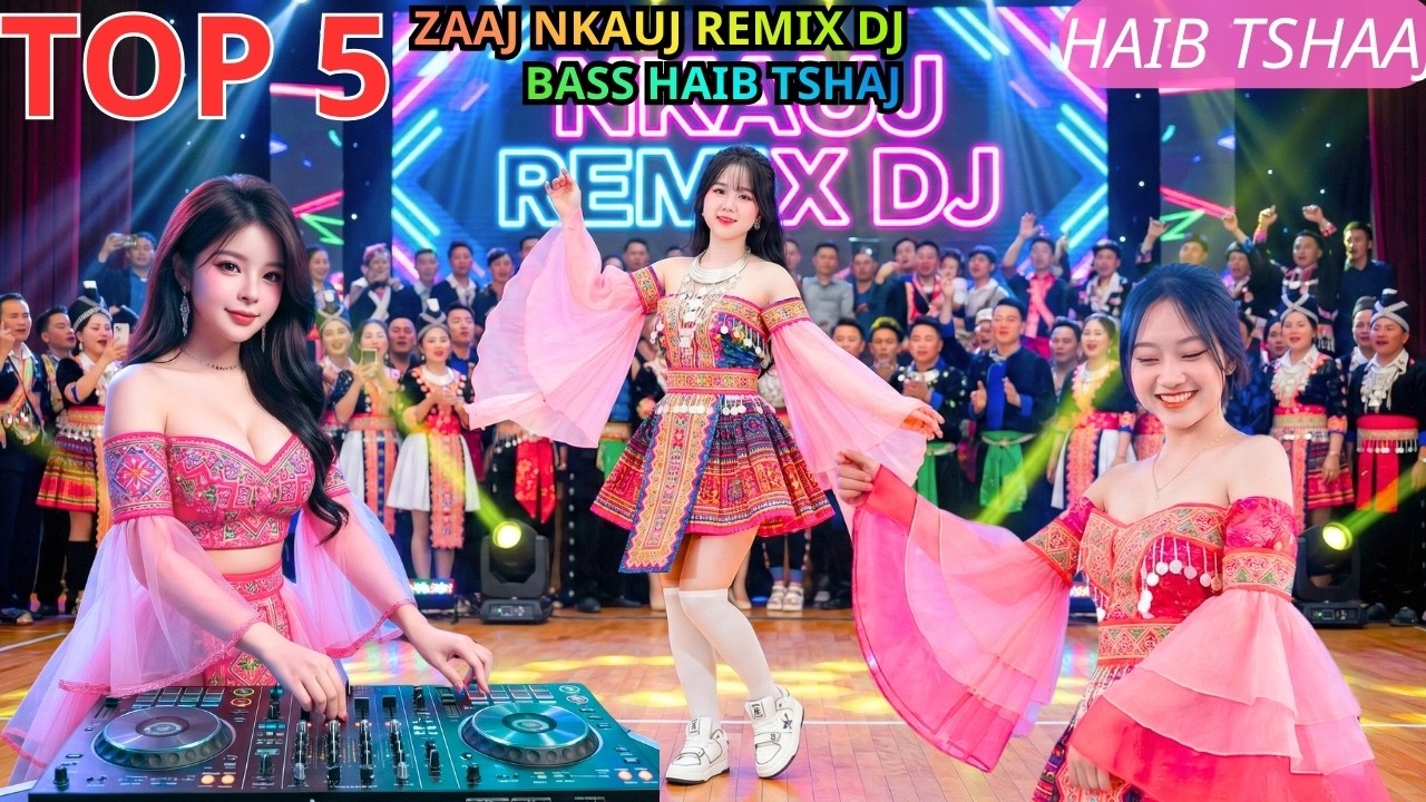 TOP 5 Zaj Nkauj Remix Kho Siab Haib Tshaj Plawg/ Hottrend 2026 /Nhảy Múa Dacen Tiktok Cực Hay /