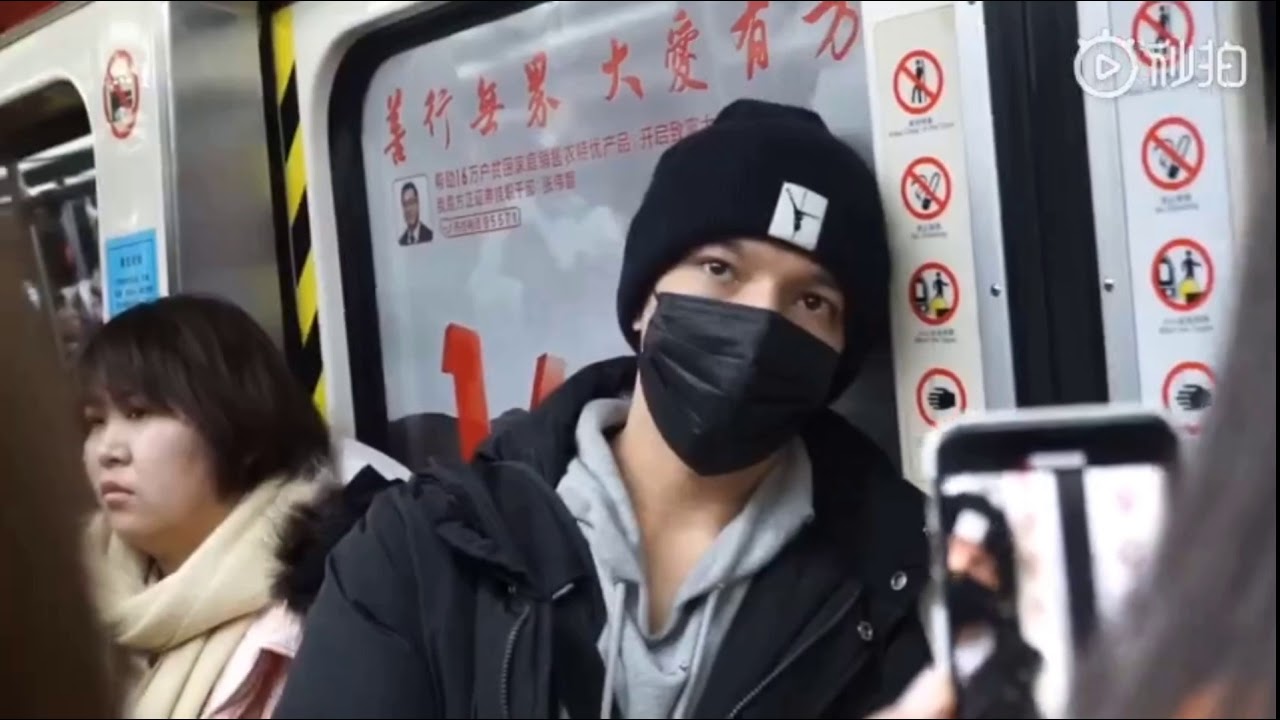 Dimash Beijing airport 20190104