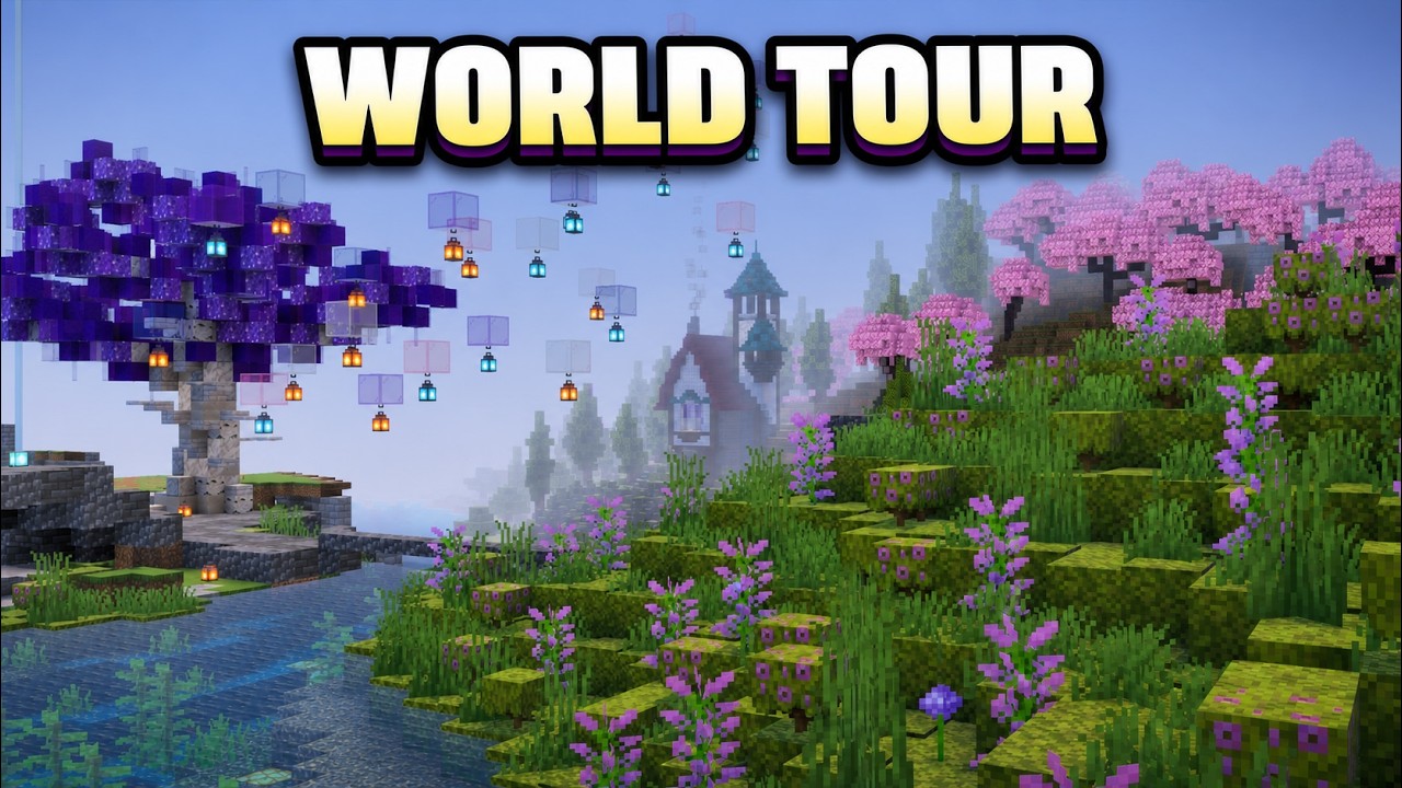 Touring My Viral Minecraft World (Full World Tour)