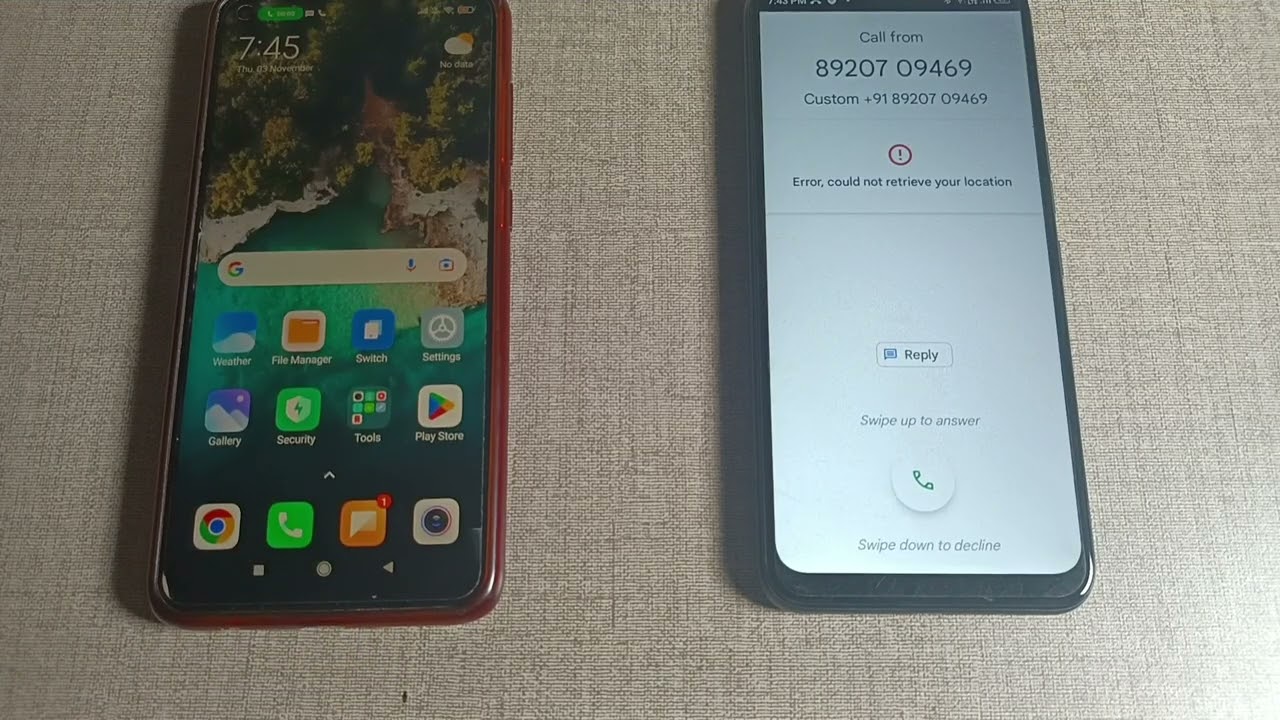 Tecno i3 first incoming call impression
