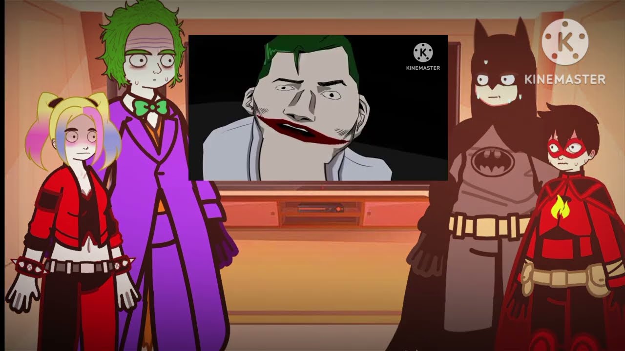 Batman and joker react to Absolute Batman meets Jonkler)gacha nebula 1.7.0