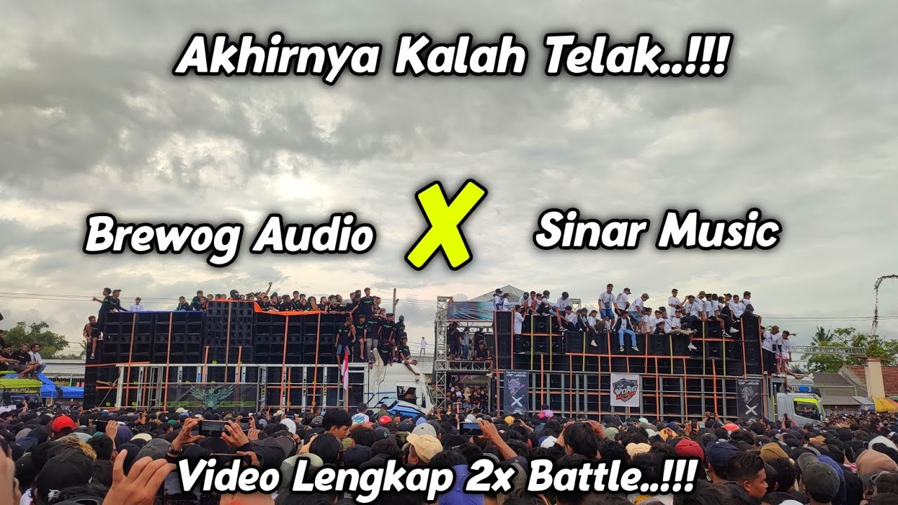 BREWOG AUDIO VS SINAR MUSIC ❗ BATTLE HARI KE 2 SUMBERSEWU 2025 || VIDEO LENGKAP